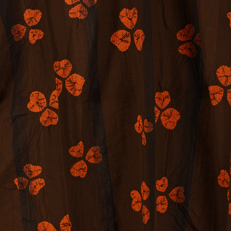 Japanese kimono (Tsumugi) M-size 100% silk / 11
