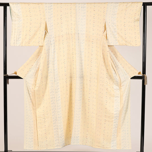 Japanese kimono (Komon) M-size 100% silk / 12