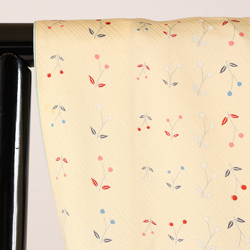 Japanese kimono (Komon) M-size 100% silk / 12