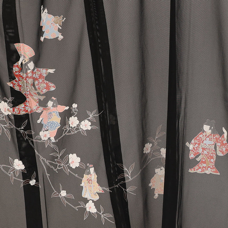 Kimono(Tsukesage) casual kimono washable kimono summer /17