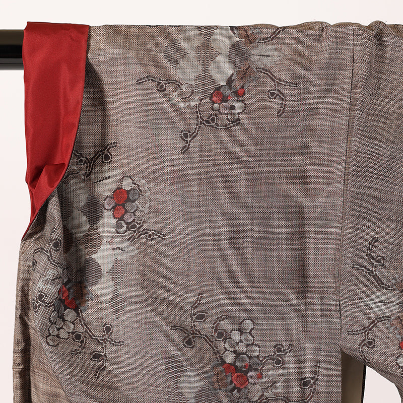 Japanese kimono (Tsumugi) Msize 100% silk /1