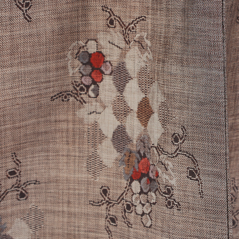 Japanese kimono (Tsumugi) Msize 100% silk /1