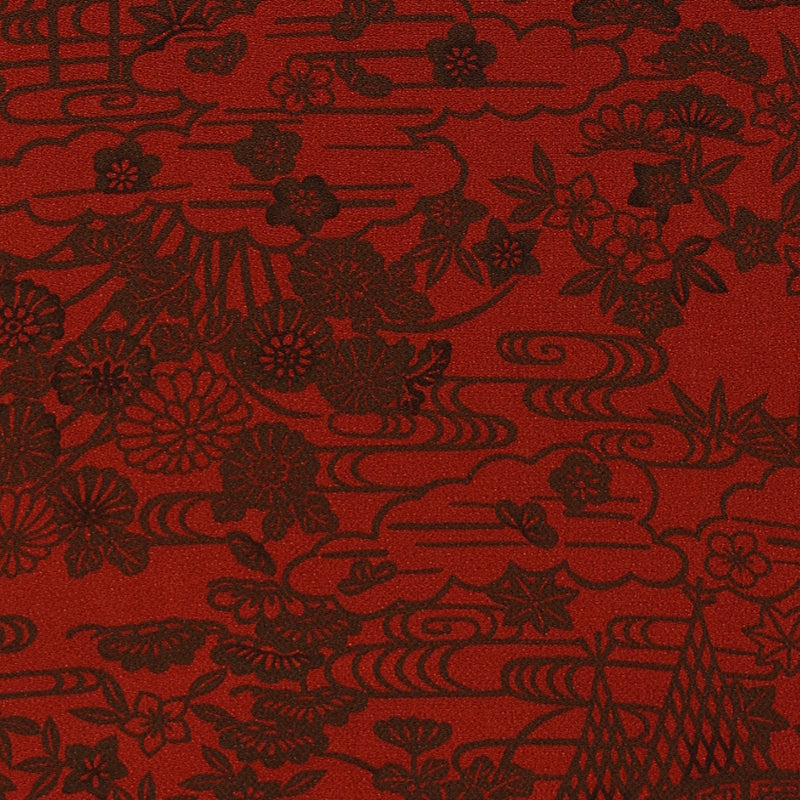No.25 New 8 inch obi Hiraki Nagoya tailored engine pattern