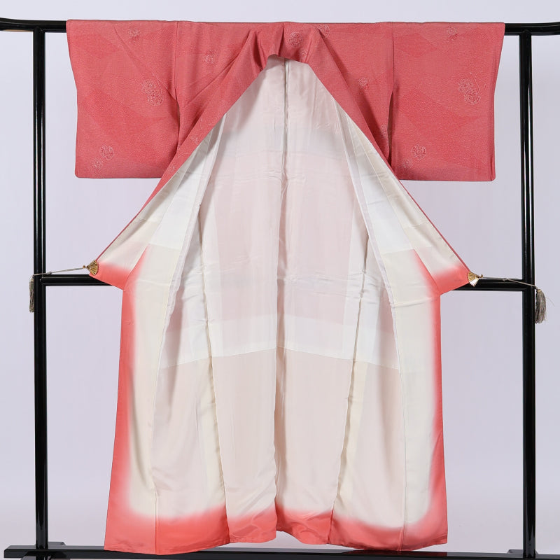 Japanese kimono (Komon) S-size 100% silk / 266