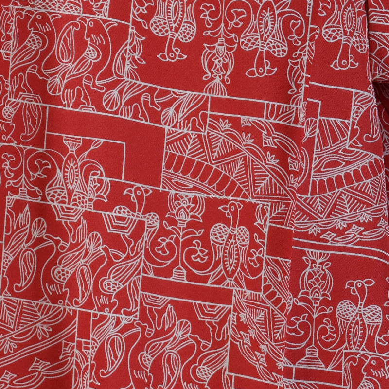 Japanese kimono (Komon) M-size 100% silk / 271