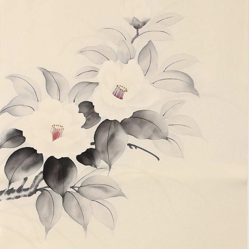 No.30 Nagoya belt Shiose white sumi-e