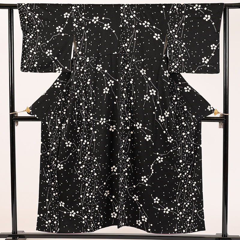 Japanese kimono (Komon) M-size 100% silk /3