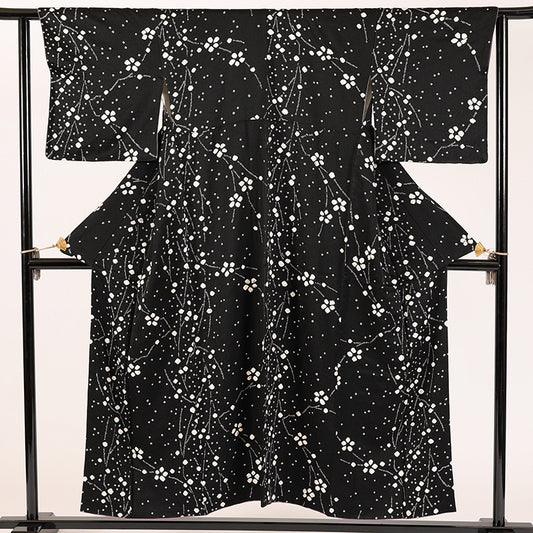 Japanese kimono (Komon) M-size 100% silk /3