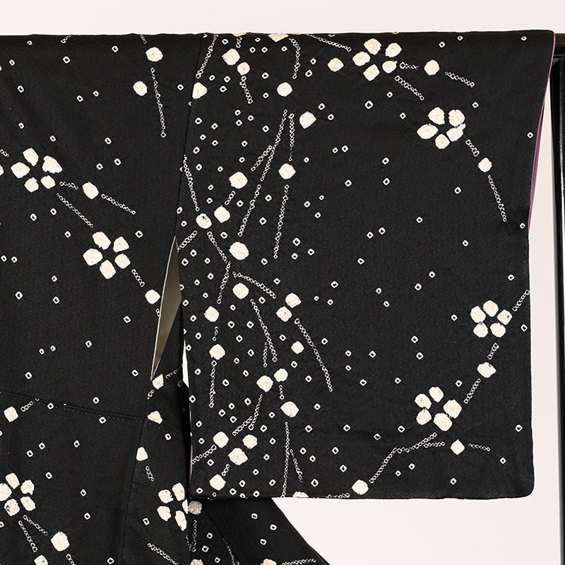 Japanese kimono (Komon) M-size 100% silk /3