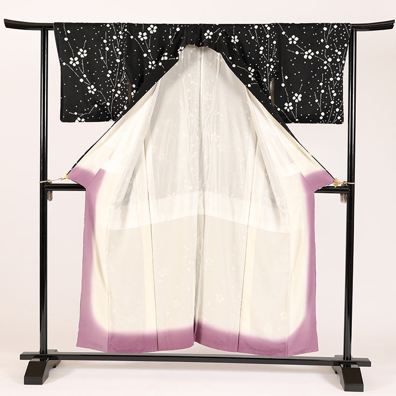 Japanese kimono (Komon) M-size 100% silk /3