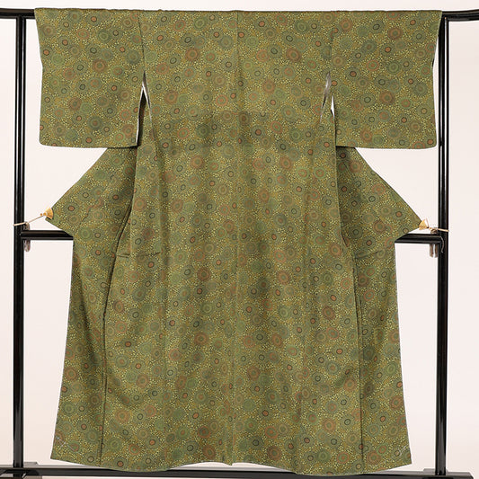 Japanese kimono (Komon) M-size100% silk Unused / 4