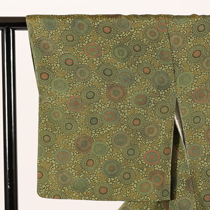 Japanese kimono (Komon) M-size100% silk Unused / 4