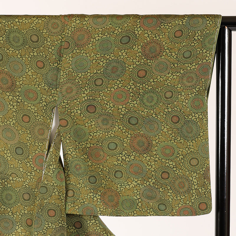 Japanese kimono (Komon) M-size100% silk Unused / 4