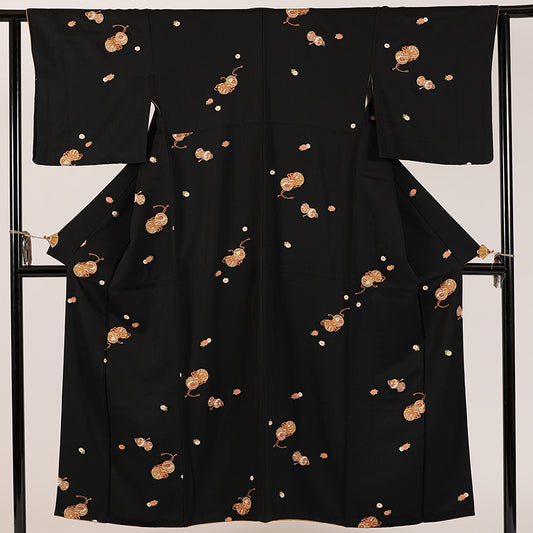 Japanese kimono (Komon) M-size 100% silk / 5