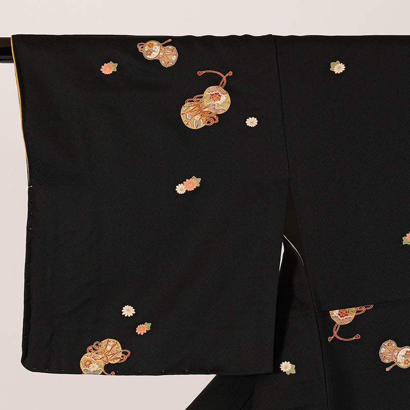 Japanese kimono (Komon) M-size 100% silk / 5