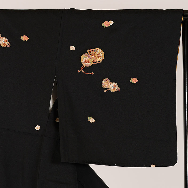 Japanese kimono (Komon) M-size 100% silk / 5
