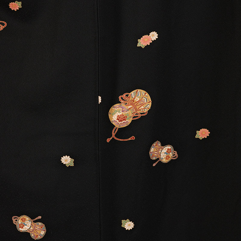 Japanese kimono (Komon) M-size 100% silk / 5