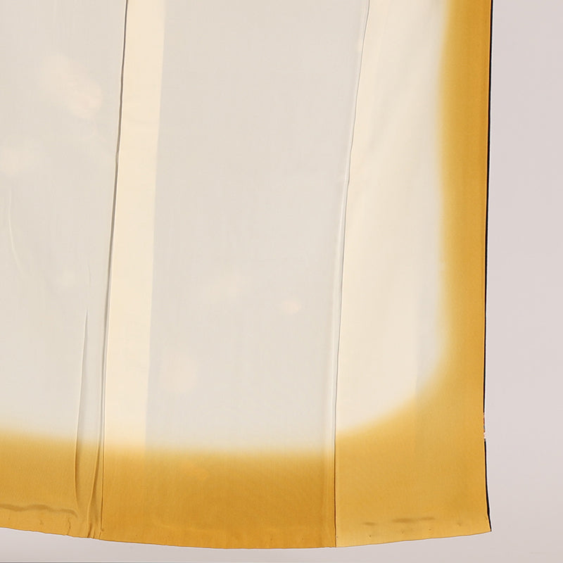 Japanese kimono (Komon) M-size 100% silk / 5