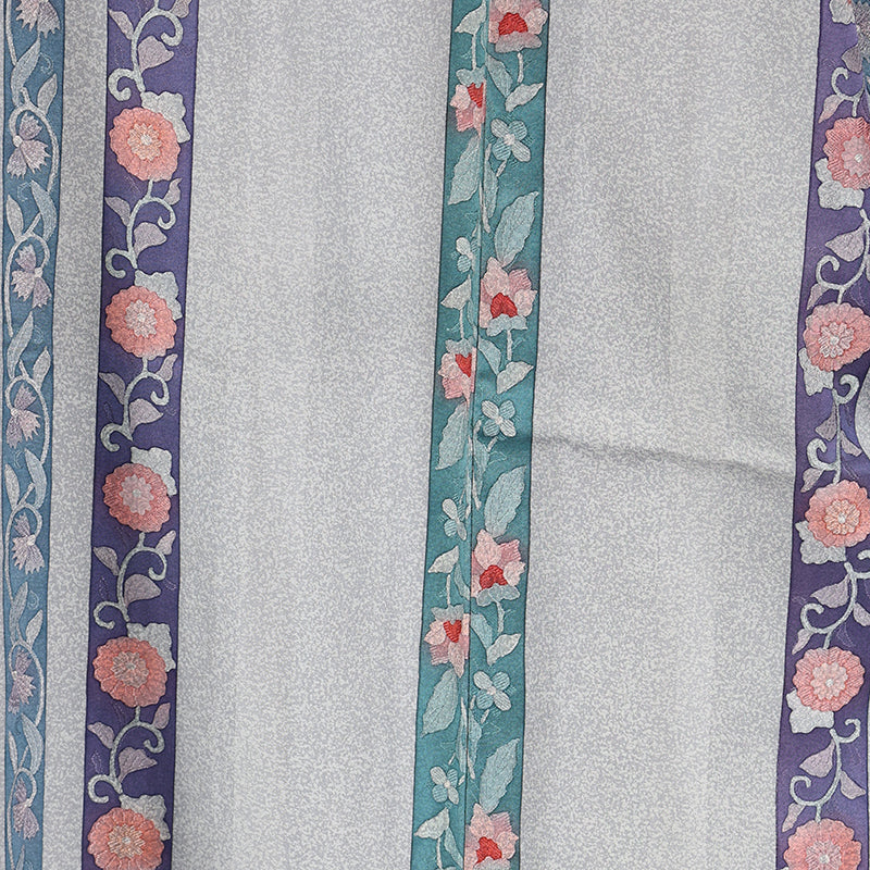 Japanese kimono (Komon) M-size 100% silk / 7