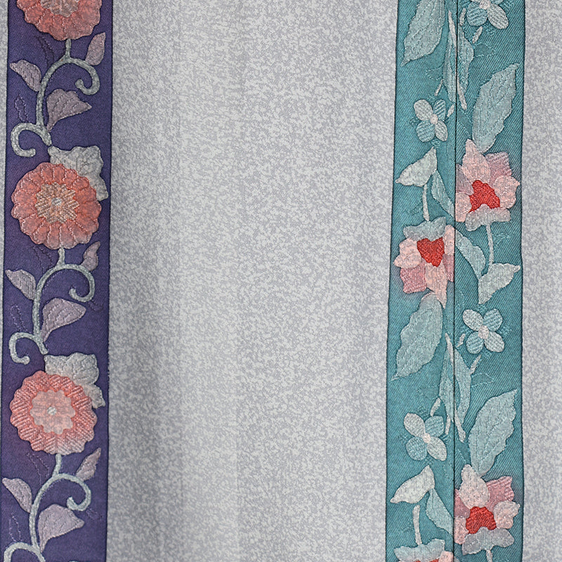 Japanese kimono (Komon) M-size 100% silk / 7