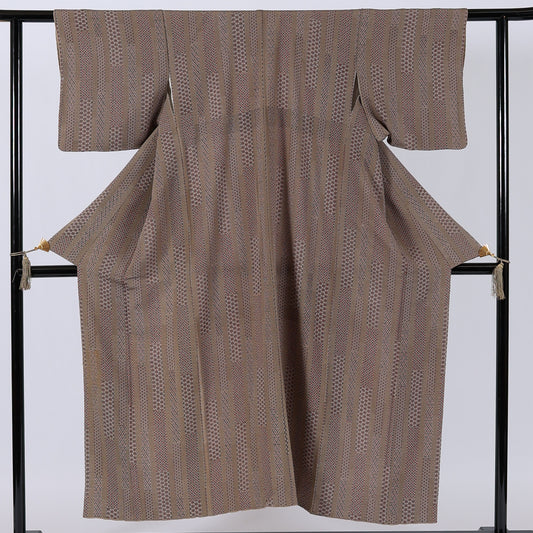 Japanese kimono (Komon) S-size 100%silk / 83