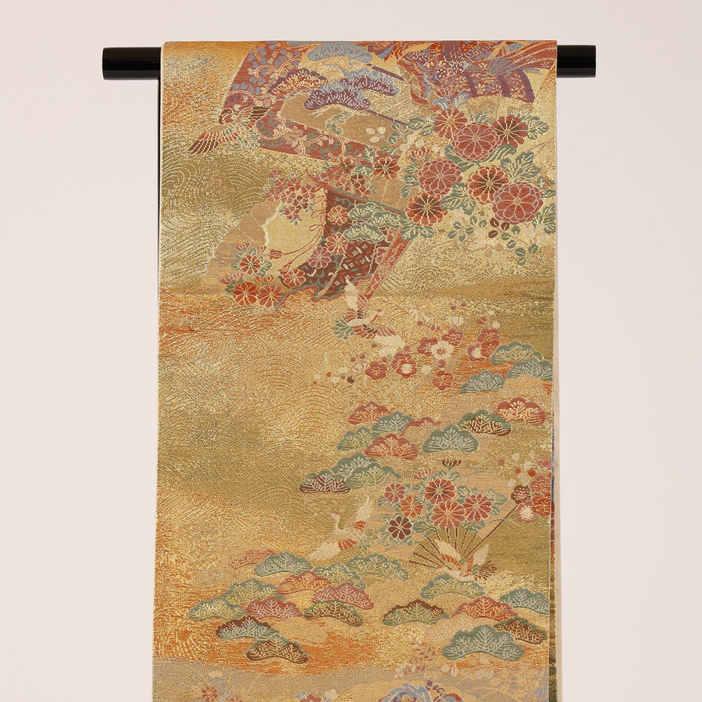 Japanese kimono sash belt (obi) 100%silk / 133