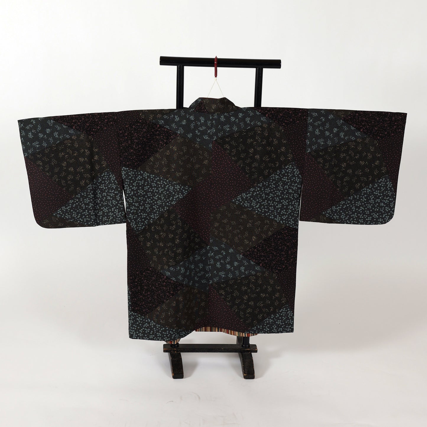 Japanese kimono jacket reversible (Dotyugi) M-size polyester / 295
