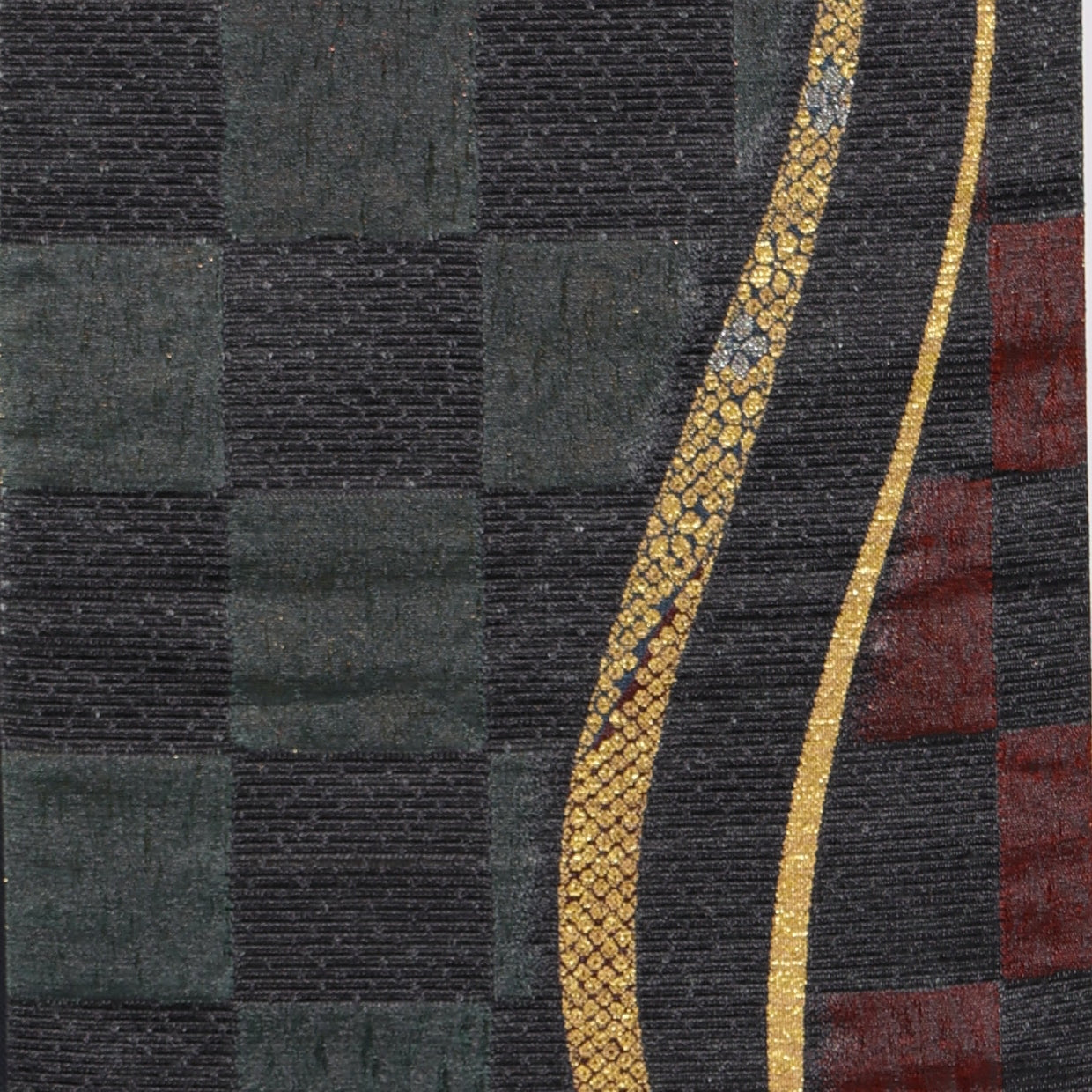 Japanese kimono sash belt (Hukuro-obi) 100% silk / 281