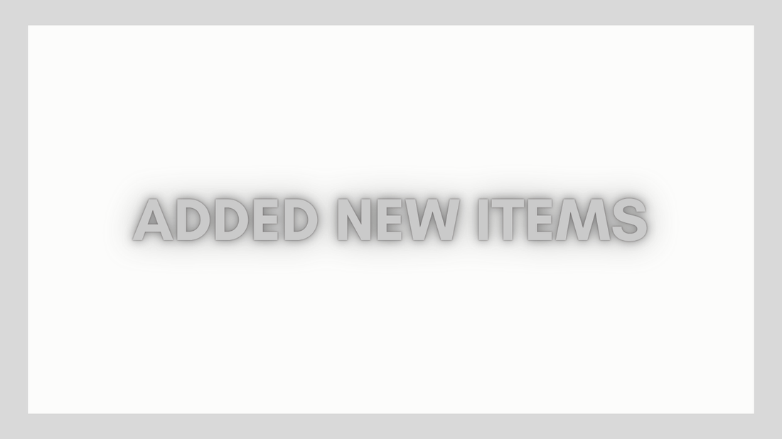 New arrivals