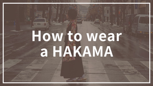 How to wear a HAKAMA