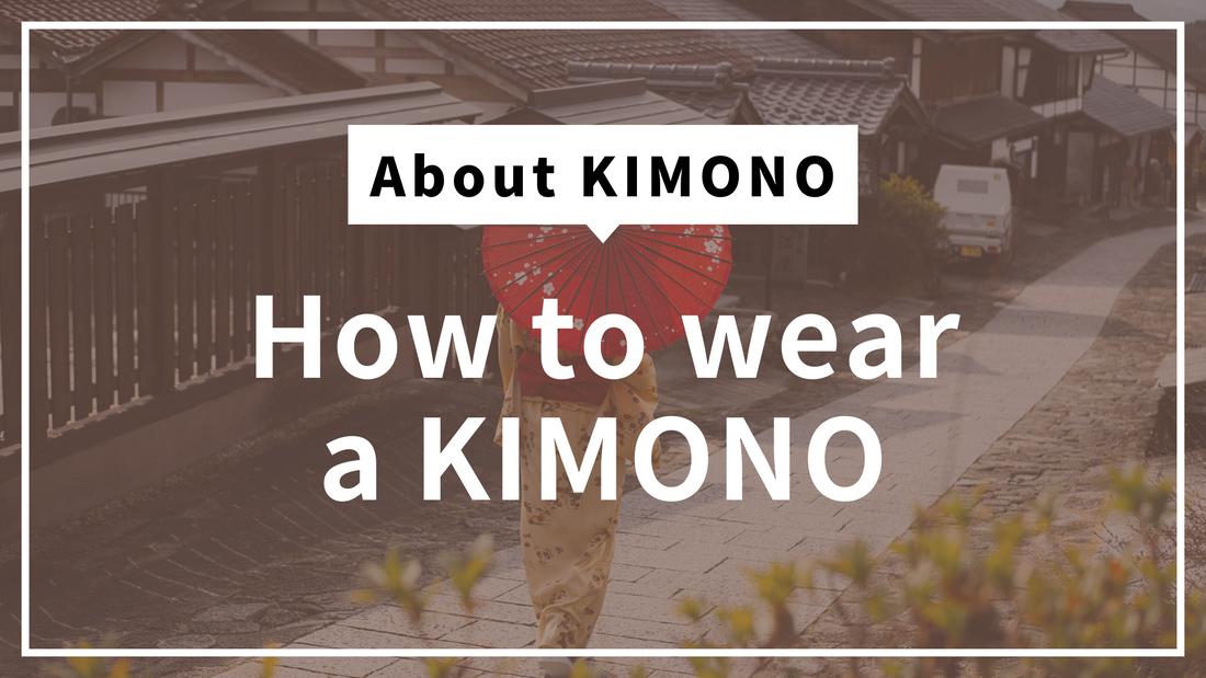 How to wear a kimono