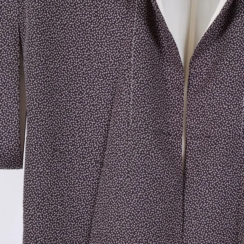 Japanease kimono used(komon)sizeMsilk100%/K395