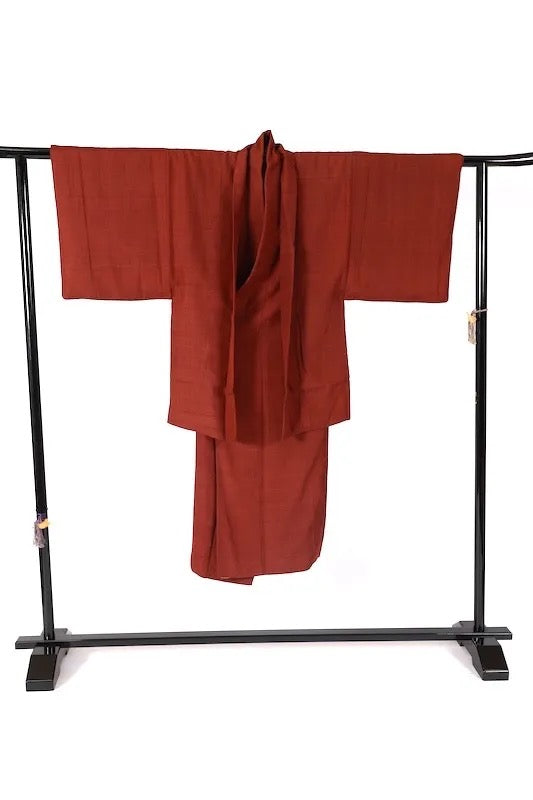 Japanese Men’s New  kimono  Men’s kimono jacket 2piece set  M-size 100% silk  /K330