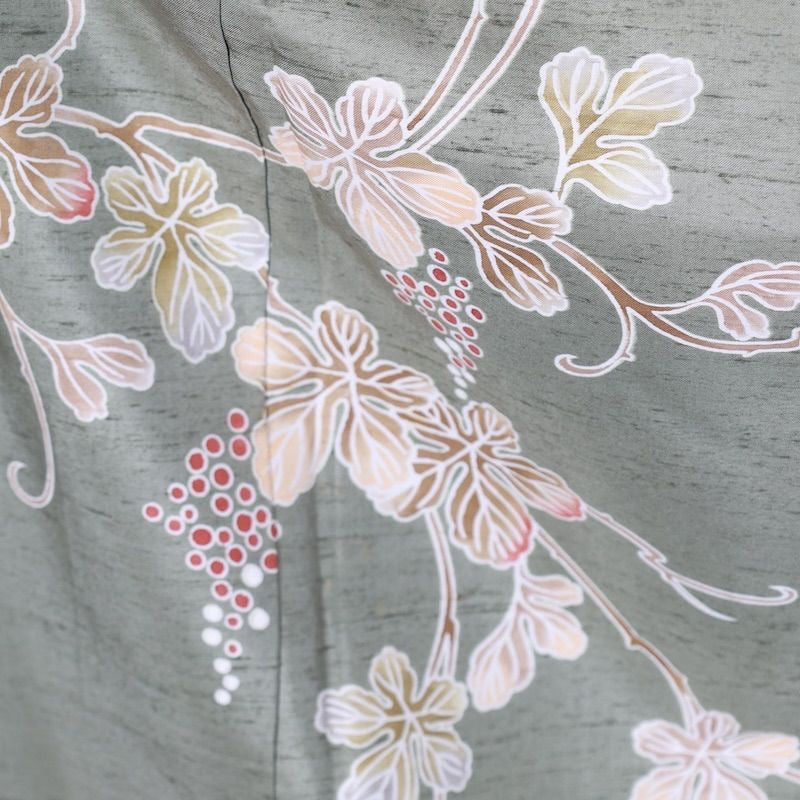 Japanese kimono used Msize silk 100% /k89 – Kimono Reserve