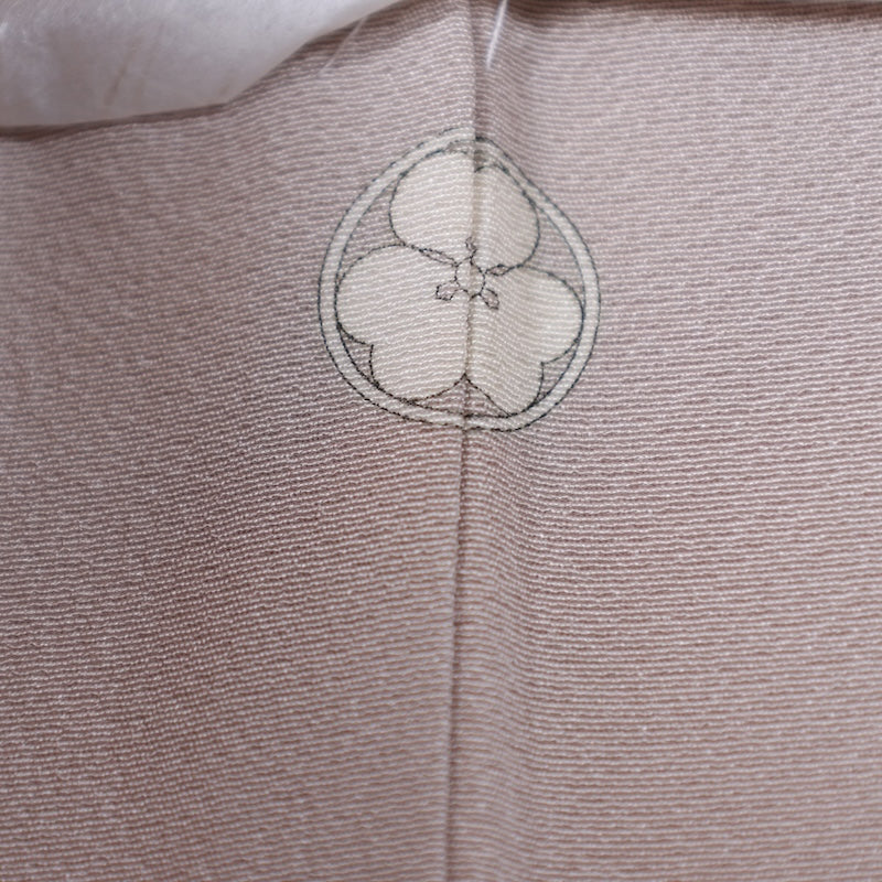 Japanese kimono used <Irotomesode> M-size  silk 100% /B771