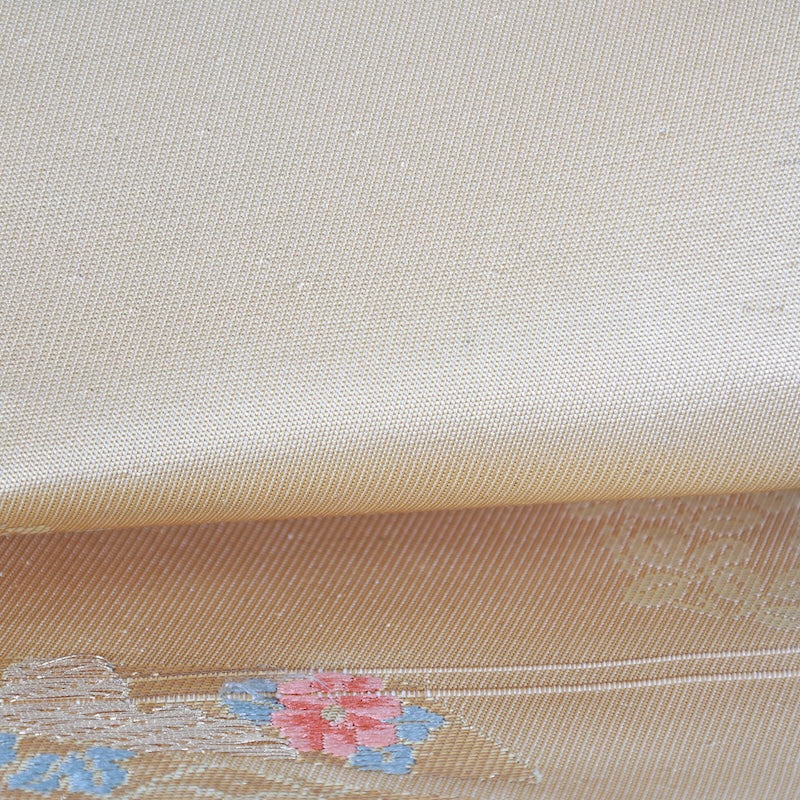 Japanese kimono used sash belt (nagoya-obi) 100% silk  /  T358
