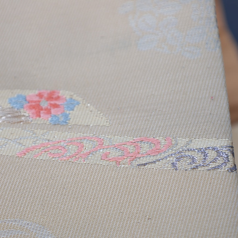 Japanese kimono used sash belt (nagoya-obi) 100% silk  /  T358