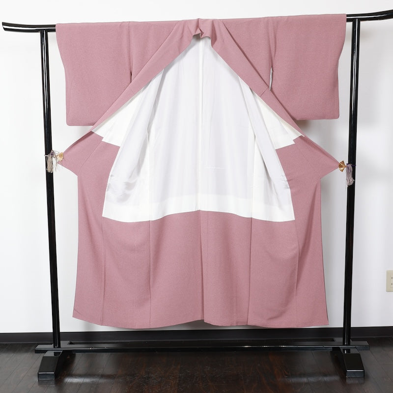 Japanese kimono used <Iromuzi Tsukesage> Ssize  silk 100% /T366
