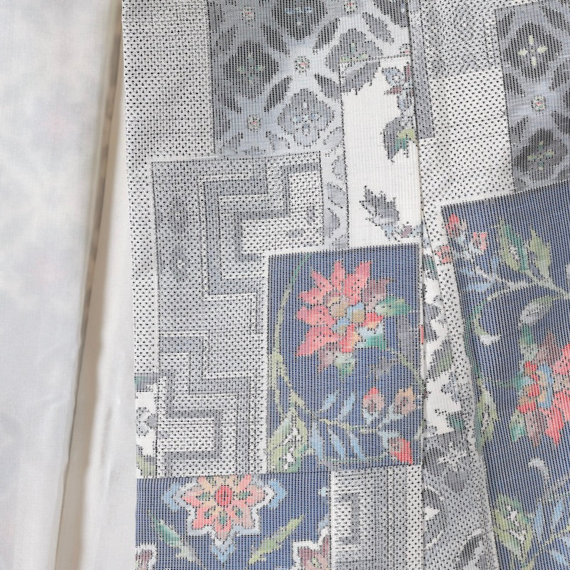 Japanese kimono  (Tsumugi) S-size 100% silk  / B91