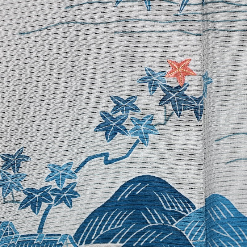 Japanese kimono used <houmongi> Msize  silk 100% /T389