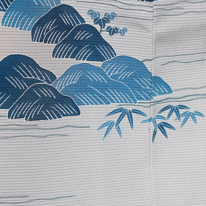 Japanese kimono used <houmongi> Msize  silk 100% /T389