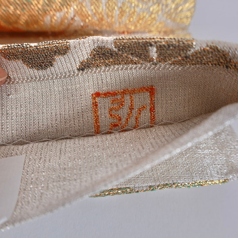 Japanese kimono sash belt (Hukuro-obi) 100% silk  /B129