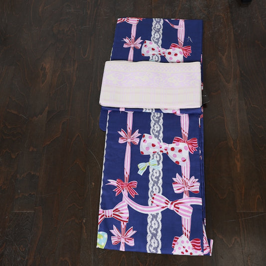 New Yukata 2piece-set / O24