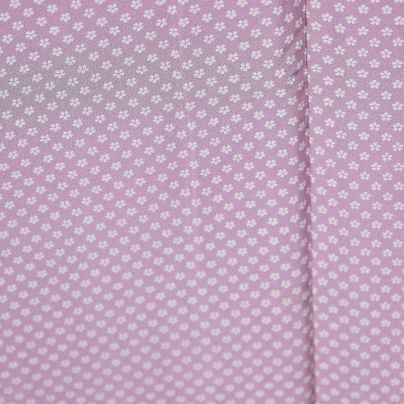 Japanese kimono used <Iromuzi> L-size  silk 100% /B799