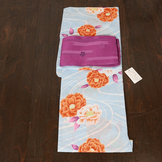 New Yukata 2piece-set / O5