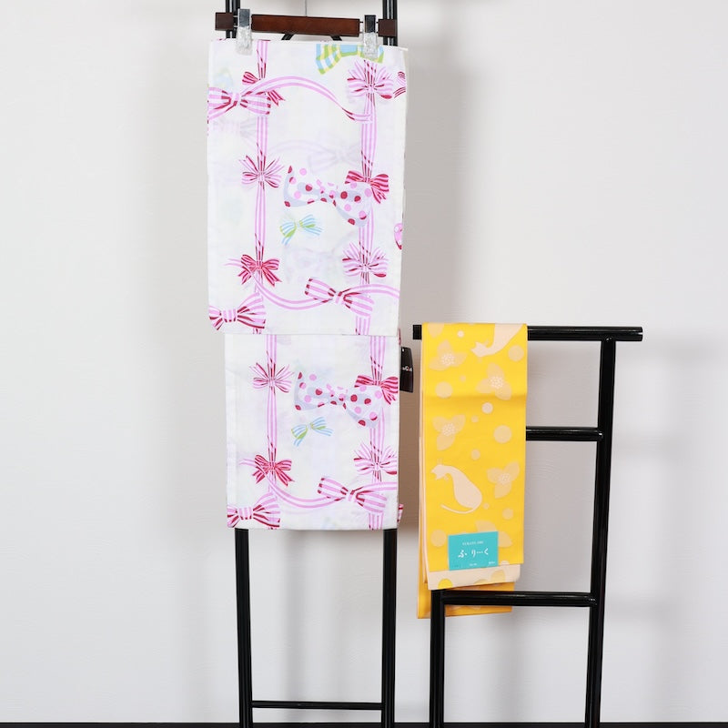 New Yukata 2piece-set / O8