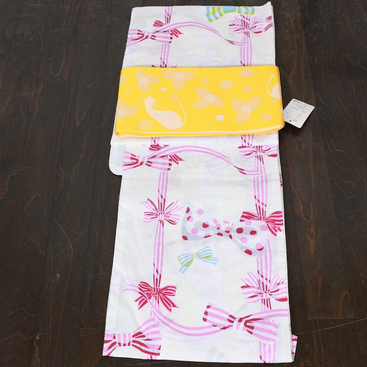 New Yukata 2piece-set / O8