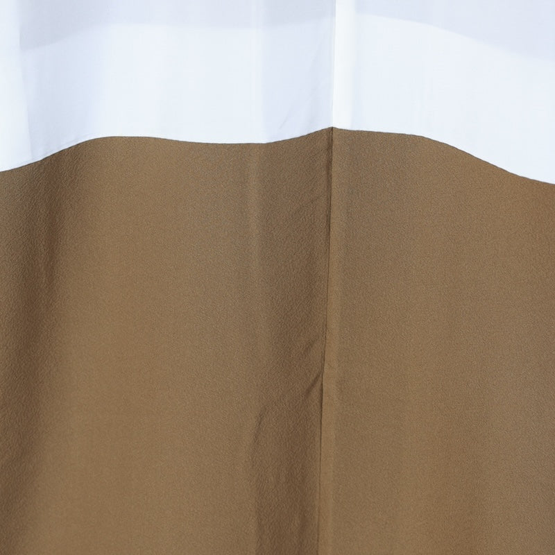 Japanese kimono used <Iromuzi> L-size  silk 100% /B806