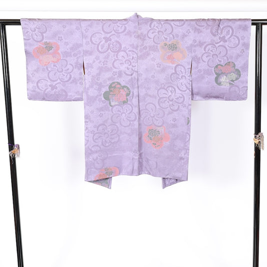 Japanese kimono  Jacket Unused New (Haori) L-size 100% silk  / B831