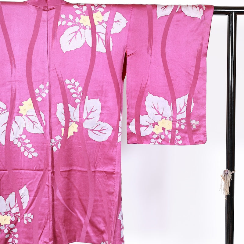 Japanese kimono  Jacket (Haori) L-size 100% silk  / B816